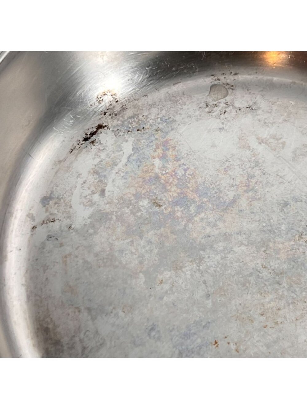 Vintage Revere Ware 9 Inch Copper Bottom Frying Pan Clinton USA Stainless Steel - Picture 9 of 9